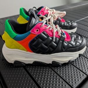 Kurt Geiger Multicolor Quilted Women's Sneakers